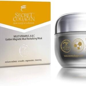 Secret Collagen Golden Magnetic Mud Mask • Multi-Vitamin E, A & C • New / Sealed